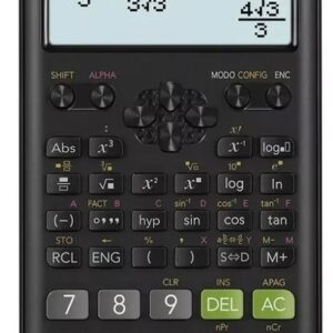 CALCULADORA CASIO CIENTIFICA 252 FUNCIONES (FX82LAPLUS-BK-2)