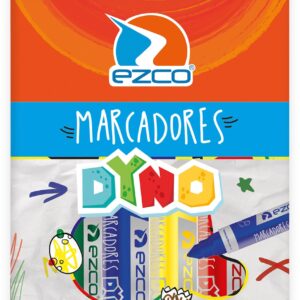 MARCADORES EZCO JUMBO DYNO PUNTA CONICA X6U (403720-6)