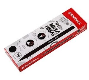 MICROFIBRA SIMBALL MICRO 0.4MM SKETCH NEGRO C/U. (0210030210)