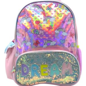 MOCHILA CRESKO DREAM LENTEJUELAS 16" (CK701)