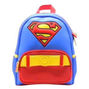 MOCHILA CRESKO SUPERMAN NEOPRENE 12" ESPALDA (LJ111)