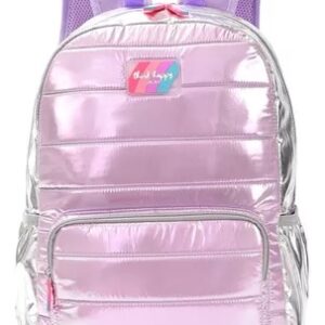 MOCHILA MODAX THINK HAPPY SHINE MATELASSE ESPALDA 18" (35330)