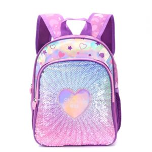 MOCHILA MODAX HELLO SKORA LENTEJUELAS ESPALDA 12" (35316)