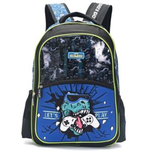 MOCHILA MODAX LETS PLAY DINO GAMER ESPALDA 18" (35415)