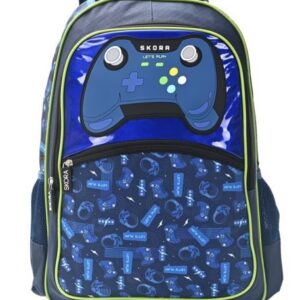 MOCHILA MODAX LETS PLAY GAMER C/CARRO 18" (35399)