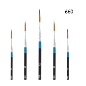 PINCEL EQ ARTE REDONDO N° 12 (660-12) SINTETICO