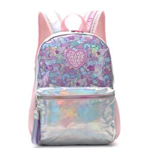 MOCHILA MODAX THINK HAPPY UNICORNIO HOLOGRAFICA ESPALDA 18" (35348)