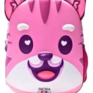 MOCHILA MODAX TERMOFORMADA HELLO KAWAI MOMO C/CARRO 12" (35299)