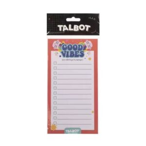 CHECKLIST TALBOT X50H "GOOD VIBES" (5470)