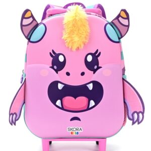 MOCHILA MODAX TERMOFORMADA HELLO GLOMMIES GLOOMPY C/CARRO 12" (35310)