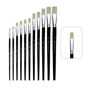 PINCEL EQ ARTE CHATO CERDA CHINA N° 16 (577-16)