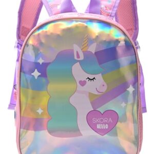 MOCHILA MODAX HELLO PETIT UNICORNIO ESPALDA 12" (35318)