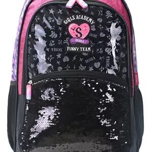 MOCHILA MODAX THINK HAPPY GIRLS ACADEMY C/CARRO 18" (35338)