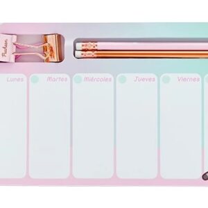 PLANNER MOOVING MAW PUSHEEN SEMANAL + ACCESORIOS (2072120401)