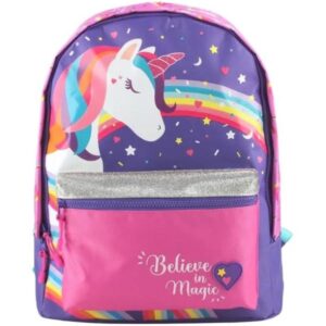 MOCHILA WABRO "BELIEVE IN MAGIC " ESPALDA 17" (11054)