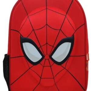 MOCHILA WABRO SPIDERMAN MASCARA TERMOFORMADA ESPALDA 16" (31233)