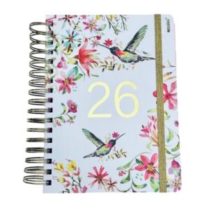 AGENDA MOOVING 2026 FLORAL 16.5X22 DIA POR PAGINA (1414241)