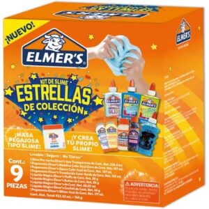 KIT ELMERS SLIME ESTRELLAS DE COLECCIÓN X9 PIEZAS (2190602)