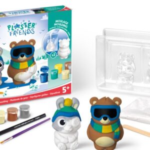 KIT MAPED MOLDEADO DE YESO OSO Y CONEJO (907208)