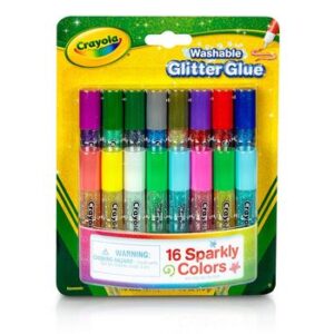 ADHESIVO CRAYOLA MINI GLITTER X 16 (6942000306)