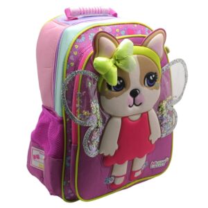 MOCHILA CRESKO SIMONES MARIPOSA C/LLAVERO 18" ESPALDA (SI819)