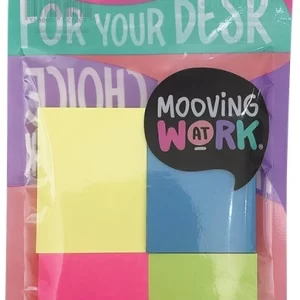 NOTAS ADHESIVAS MOOVING MAW MANIA 38X50X50 X4 NEON (2112100101)