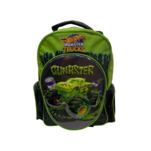 MOCHILA WABRO HOT WHEELS GUNKSTER TERMOFORMADA ESPALDA 17" (75124)
