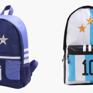 MOCHILA WABRO "ARGENTINA CAMPEONES DEL MUNDO" 17" ESPALDA (11057/8)