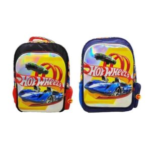 MOCHILA WABRO HOT WHEELS GUNKTER TERMOFORMADA C/R 14" (75123)