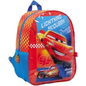 MOCHILA WABRO CARS RAYO MCQUEEN  ESPALDA 12" (11672)