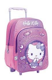 MOCHILA WABRO HELLO KITTY MISTYCAL C/R 16" (74310)
