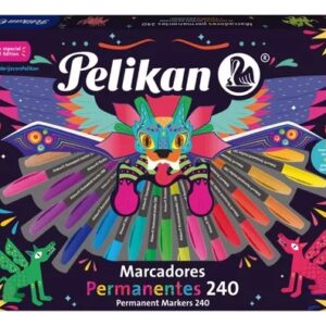MARCADOR PERMANENTE PELIKAN 240 X36U SURTIDOS.