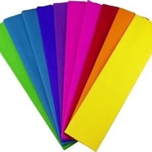 PAPEL CREPE SKYCOLOR/AJMECHET X10U V/COLORES.