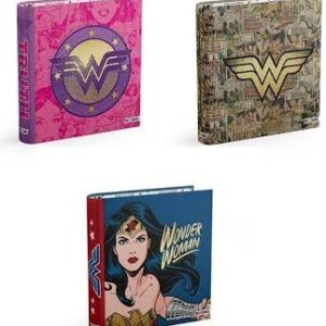 CARPETA MOOVING ESCOLAR 3X40 WONDER WOMAN (10012219)