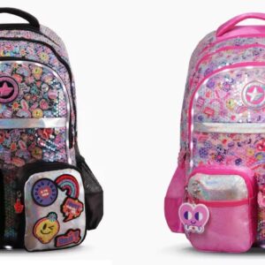 MOCHILA FOOTY 2025 MAGIC PATCH C/LUZ LED ESPALDA 18" (F6283)