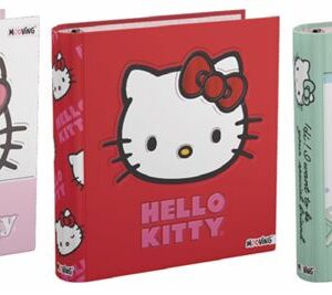 CARPETA MOOVING ESCOLAR 3X40 HELLO KITTY (1001165)