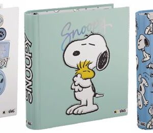 CARPETA MOOVING ESCOLAR 3X40 SNOOPY (1001134)