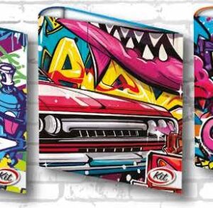 CARPETA KIT 3X40 GRAFFITI (57087)