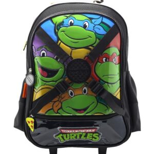 MOCHILA CRESKO "TORTUGAS NINJAS"  18" C/CARRO (TN209)