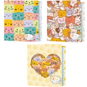 CARPETA REXON N°3 HOLOGLITTER CAT WORLD