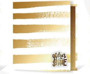 CARPETA REXON 3X40 HOLOGLITTER BORN TO SHINE