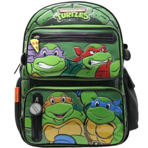 MOCHILA CRESKO "TORTUGAS NINJAS" 16" ESPALDA (TN108)