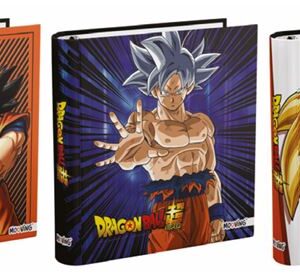 CARPETA MOOVING ESCOLAR 3X40 DRAGON BALL (1001218)