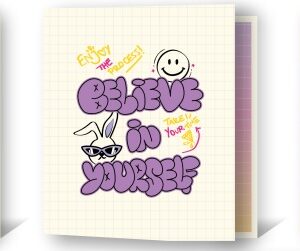 CARPETA REXON 3X40 HOLOGLITTER TEENLAND