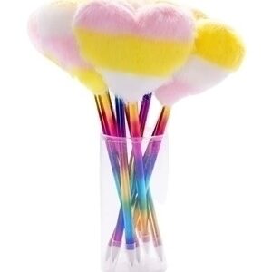BOLIGRAFO MULTIPAPER CORAZON PLUSH X6U C/U (24-418)