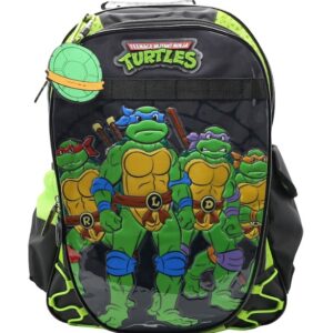 MOCHILA CRESKO "TORTUGAS NINJAS" 18" ESPALDA  (TN111)