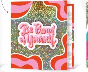 CARPETA REXON 3X40 HOLOGLITTER GLITTER CHIC