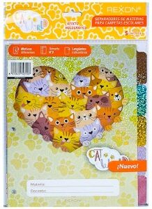 SEPARADORES REXON ESCOLAR CAT WORLD