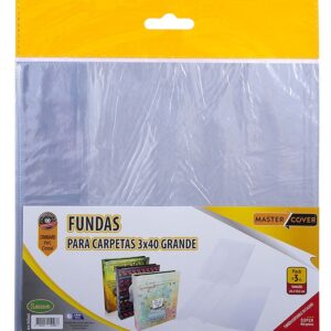 FUNDA LAMA PARA CARPETA 3X40 X3U PVC (5426X3)