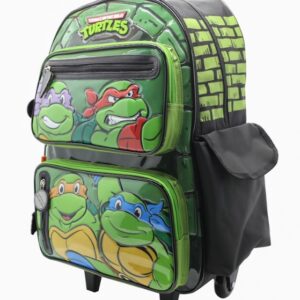MOCHILA CRESKO "TORTUGAS NINJAS" 18" C/CARRO (TN208)